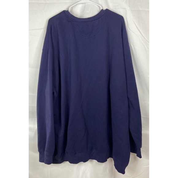 U.S. Polo Assn 3XLT Luxury Feel Navy Blue Crewneck Sweatshirt Red Pony Logo - Picture 11 of 11